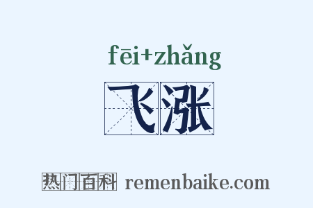 飞涨是什么意思的图片